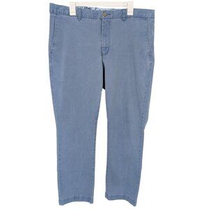 Tommy Bahama Chino Pants Blue Lyocell Blend Coastal Preppy Classic Size 38 x 30